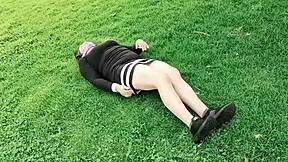 my ugly sister-in-law slut latina colombian exhibitionist takes me to the park to record me and show me her thongs and her pussy wants to heat up the bitch part1 full on red