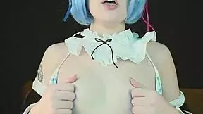 rem loves anal toys