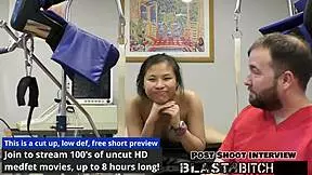 Raya Nguyen's ass gets blasted with cum in a casual scene
