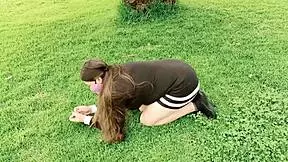 my ugly sister-in-law slut latina colombian exhibitionist takes me to the park to record me and show me her thongs and her pussy wants to heat up the bitch part1 full on red