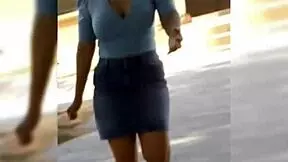 Big ass and big tits teen shows off.