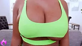 lily starfire shows off her perfect tits and bubble booty in jugs for wiener hugs