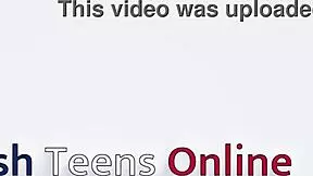 Is This Real 18 Year Old Giving An Oily Handjob?