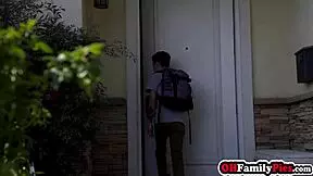 Would you fuck your stepmom Candice Dare in front of stepsis Lexi Lore? Oh yes!