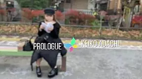 Keiko stripped and fucked in Tokyo