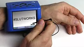 Cute blonde teen spanked hard?