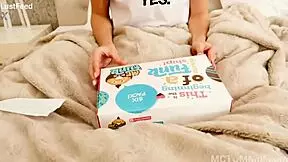 I watched innocent stephanie moon touch herself sensually at home