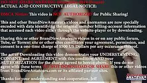 petite brunette coed starshine masturbates and deepthroats a cock 😘