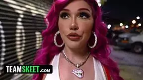 oh man i got caught stealin n now these bodega guys tag team my big tits n tight pussy!! lily lou here 😩🍆💦