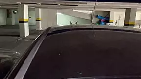 Katty Chokes on Cock Before Public Ass Pounding in Parking Lot!