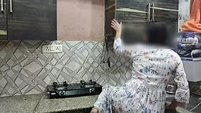 Desi jija sali hardcore sex in kitchen with dirty talk