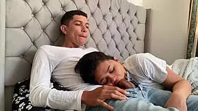 stepdad shoves cock in mouth till he cums