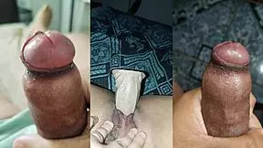 damn i bought this thick toy for my american girlfriend to cum hard while i'm working