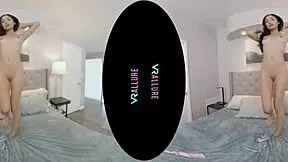 Vrallure Tests Petite Asian Pornstar Avery Black's Toy Vibrator Masturbation Skills