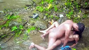 indian lovers fuck hard at riverside lodge