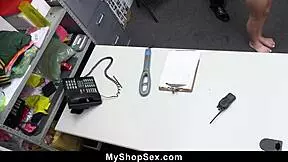 aria the shoplifter charms officer to dodge trouble