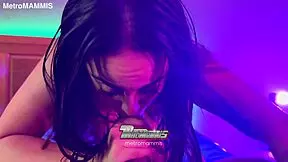 delivery girl candy chokes on all the bbc she craves