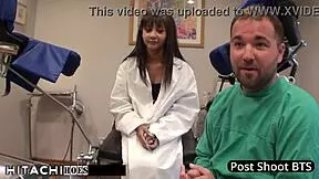 I feel so helpless getting hitachi orgasms from the doctor...