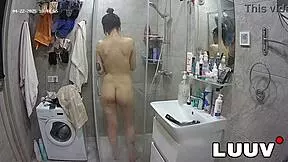 hey alice, flashing those cute tits in the shower?