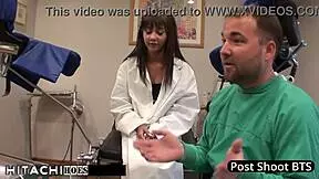 I feel so helpless getting hitachi orgasms from the doctor...