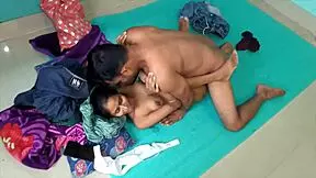 indian village couple spies porn then pounds ass doggystyle with monster cock