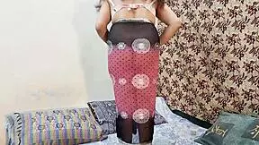 my sexy indian girlfriend moans dirty hindi talk during quick tight pussy bareback ride