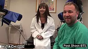 I feel so helpless getting hitachi orgasms from the doctor...