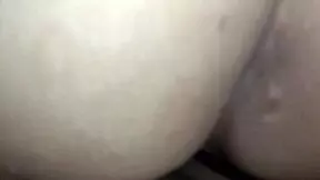 college subscriber pounds my tight ass without condom creampie
