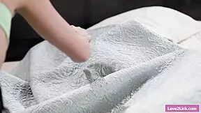 Lesbian Milf Facesits Young Stepdaughter In Tribbing Frenzy