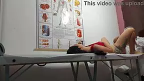 damn doc fingering patient's juicy asshole then bareback pounding 😏🍑💦