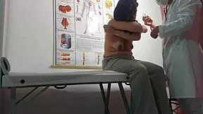 damn doc fingering patient's juicy asshole then bareback pounding 😏🍑💦