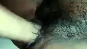 Chubby latina brunette hairy pussy squirts creamy delight solo toy play