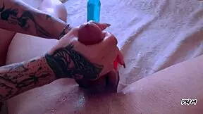 little half-sis cums hard from my massage or her secret's out