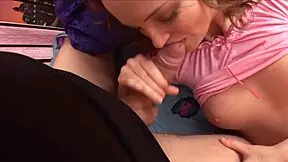 daddy, why's your redhead stepdaughter fingering shaved pussy for uncle?