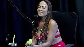 Ugh, this content creator chick loves teasing and swingers clubs, but her drunk recording sucks - belinha baracho on sheer red