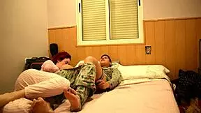 Ariel ortiz sees her brother's friend and they do 69 before fucking in her room