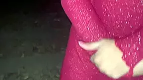 on valentine's her hot big boob gf gets hardcore fucked in the jungle shaking that athletic ass wild