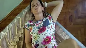 God, my swollen pregnant belly shakes as I slurp cock and ride hard for creamy finish