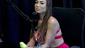 Ugh, this content creator chick loves teasing and swingers clubs, but her drunk recording sucks - belinha baracho on sheer red