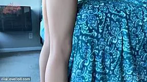 her shaved asian teen pussy and small boobs make me ache with desire up close