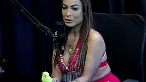 Ugh, this content creator chick loves teasing and swingers clubs, but her drunk recording sucks - belinha baracho on sheer red