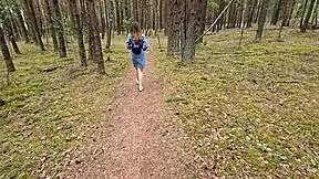 ever wonder what happens when your curvy beach girlfriend gets caught flashing neighbors then slurps cock and rides it creampie style outdoors?