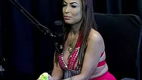 Ugh, this content creator chick loves teasing and swingers clubs, but her drunk recording sucks - belinha baracho on sheer red