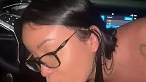 young asian teen raw fucks app driver creampie pov outdoor 🍆💦