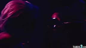 Milf Tricks Shy Teen into Outdoor Strapon Double Penetration Orgy!