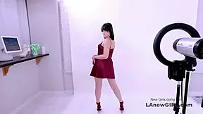 young brunette model gets fucked hard during her sexy casting audition