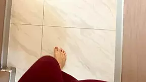 Busty redhead stepmom catches guy fucking and joins for doggystyle pounding