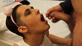 my heart races watching this latina deepthroat monster cock until facial explosion