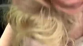 Streetwalker glasses slut deepthroats cock swallows cum after bareback load