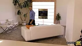 upset teen lassie chooses tender old daddy's caring love over everything else